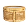 Storied Home Nestable Round Storage with Hinged Lids, Wicker, Natural, 2/Pack (EC1754)~#|#~592EA3AE-18B0-44F8-98BA0D96A3702145_sc7