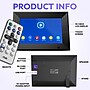 iFab 55P 10.1" Digital Signage Picture Frame for Retail Display, USB and SD Playback, Remote Control, Black (IPF55PBK)~#|#~59318A56-0FB0-4597-8DF686CE1849E69B_sc7