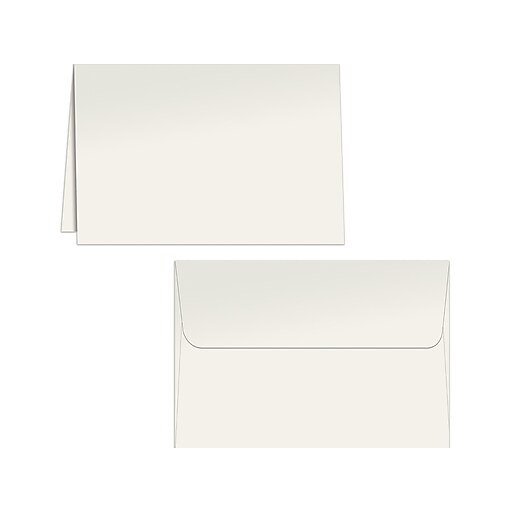 Better Office Uncoated General Use Notecards, White, 100/Pack (64601