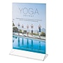 Staples Sign Holder, 8.5" x 11", Clear Acrylic, 10/Carton (ST62658)~#|#~593409CC-C8B4-41D0-B0A3582436822379_sc7