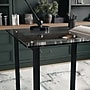 Martha Stewart Eli 47"W Glass/Steel Home Office Desk, Clear/Oil-Rubbed Bronze (XUDK1BK)~#|#~593737F5-0BE9-451C-AD6EBE2CDB5144F9_sc7