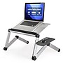 Uncaged Ergonomics WorkEZ Cool Laptop Riser, 18" x 11", Silver (WECs)~#|#~593EBD3F-4693-4294-990EA90797B2E44D_sc7