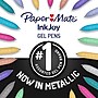 Paper Mate Inkjoy Retractable Gel Pen, Medium Point, Assorted Metallic Ink, 10/Pack (2208638)~#|#~59402075-7363-46CE-B144AA31342D57E0_sc7