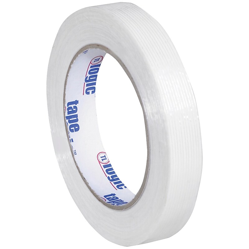Tape Logic 1400 Strapping Tape, 0.75" x 60 yds., 3" Core, Clear, 12/Carton (T914140012PK) image 1