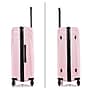 InUSA Vasty 3-Piece Hardside Spinner Carry-On Luggage Set, TSA Checkpoint Friendly, Pink (IUVASSML-PNK)~#|#~5941A96E-4350-4105-8F7436C40607F2F1_sc7