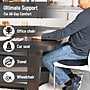 Mind Reader Memory Foam Office Chair Ergonomic Orthopedic Cushion, Black (SEACUSH-BLK)~#|#~5944964F-13CA-4E9B-AB081DEADDBDC6BC_sc7