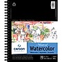 Canson Artist Series 9" x 12" Wire Bound Watercolor Sketch Pad, 20 Sheets/Pad (MCXC400054498)~#|#~5947D11F-9CF9-4397-9A64552E71AB27AB_sc7