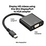NXT Technologies™ 0.5' Mini DisplayPort/VGA Audio/Video Adapter, Black (NX29744)~#|#~594B1E57-6799-4E2C-BC832137C0DC08D8_sc7