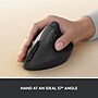 Logitech Lift for Business Wireless Ergonomic Vertical Optical USB Mouse, Graphite (910-006491)~#|#~5950528A-6E13-4ECB-AB62C7C13F15D5BE_sc7