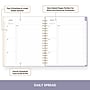 Blue Sky Sincerely Jules 8" x 10" Daily Planner, Purple/White (164243)~#|#~59565980-C2A8-4014-BE823DC12CCB8141_sc7