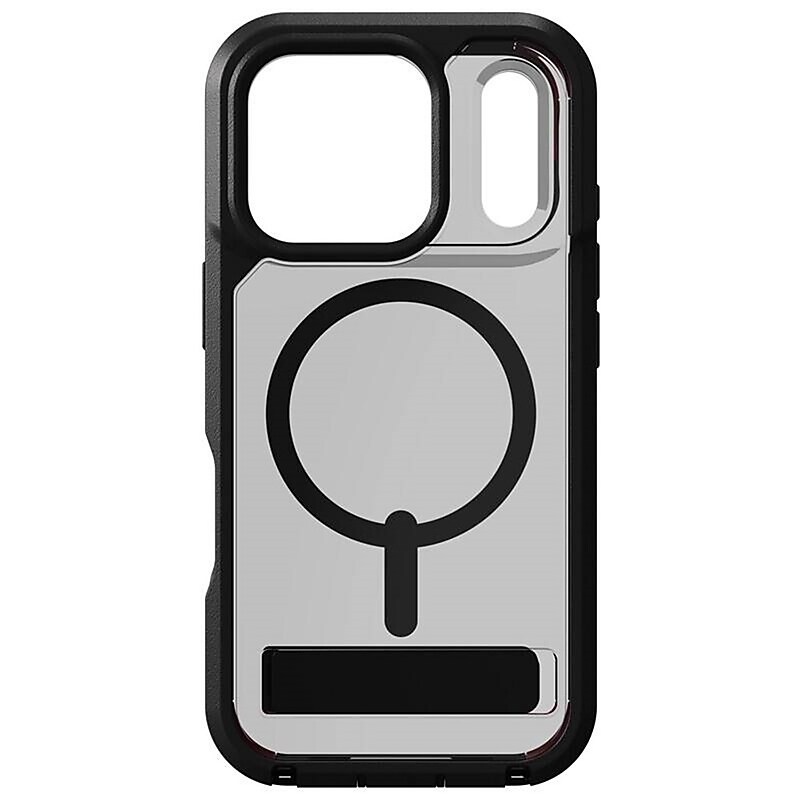 ZAGG Rainier MagSafe Phone Case for iPhone 17 Pro, Shock Absorbing, Smoke Black (702319174) image 1