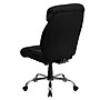 Flash Furniture HERCULES Series Armless Ergonomic Fabric Swivel Big & Tall Executive Office Chair, Black (GO1235BKFAB)~#|#~5962E4CD-7F95-4AC5-93884A81CB6FC2C8_sc7