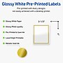 Avery Laser/Inkjet Rectangle Multipurpose Labels, 4" x 3-1/3", White, 40/Pack (S00-DJ8)~#|#~5967A323-516D-4449-A2FF5D233A30FE92_sc7