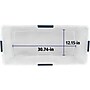 Home Logic 100 Quart, Latch Lid Storage Bin, Clear, 4/Case (7107)~#|#~5968013F-A8A5-4F7C-8893363EBA3F7062_sc7