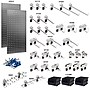 Triton Products Stainless Steel LocBoard Kit, (2) 18" x 36" x 9/16" Square Hole Pegboards, 32 Hooks and 3 Bins (LB18-SKIT)~#|#~596EFAA8-B001-4F1E-9876B8ECCF44B21F_sc7