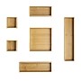 Whitmor 6-Piece Bamboo Drawer Organizer, Natural (6596-9313)~#|#~597003D1-90FE-4F60-B955B3B7EBF31B58_sc7