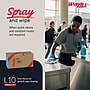 WypAll GeneralClean L10 Nylon Cleaning Wipers, 10.25" x 9.1", Blue, 224 Wipers/Box, 10/Carton (05123)~#|#~5973E46E-D861-401B-A9638C1822DBAD76_sc7