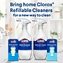 Clorox Multi-Purpose Cleaning Spray System Starter Kit, 1 Spray Bottle and 1 Refill, Crisp Lemon, 1.13 fl. oz. (60160)~#|#~59782D02-9F2A-4008-ABEAAFA7CF0A541F_sc7