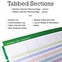 Global Printed Products Deluxe Spring Floral 8.5" x 11" Academic Teacher Planner, Plastic Cover (NAD-UNDTP-30)~#|#~597FE565-3AFE-49B7-89FFDBA0E2A7920D_sc7