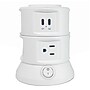 RAYOVAC Charging Tower 6-Outlet 4-USB Port Surge Protector with Wireless Charging, 5-ft., 540 Joules, White (SS-Q913)~#|#~598553E0-03CC-454E-BD2A66651A16ECF0_sc7
