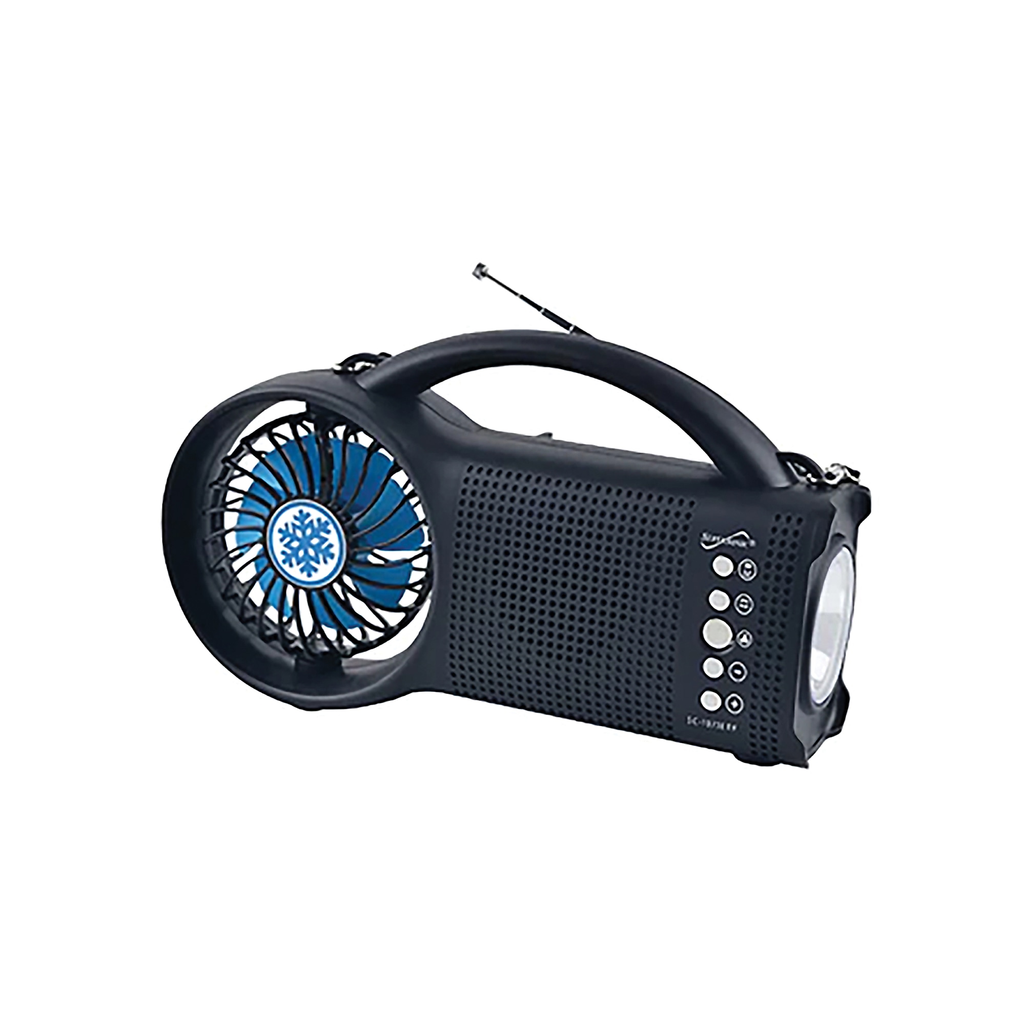 Supersonic Wireless Bluetooth Portable Solar-Powered Speaker, Black (SSCSC1073ER) Sansujyuku sansujyuku.com