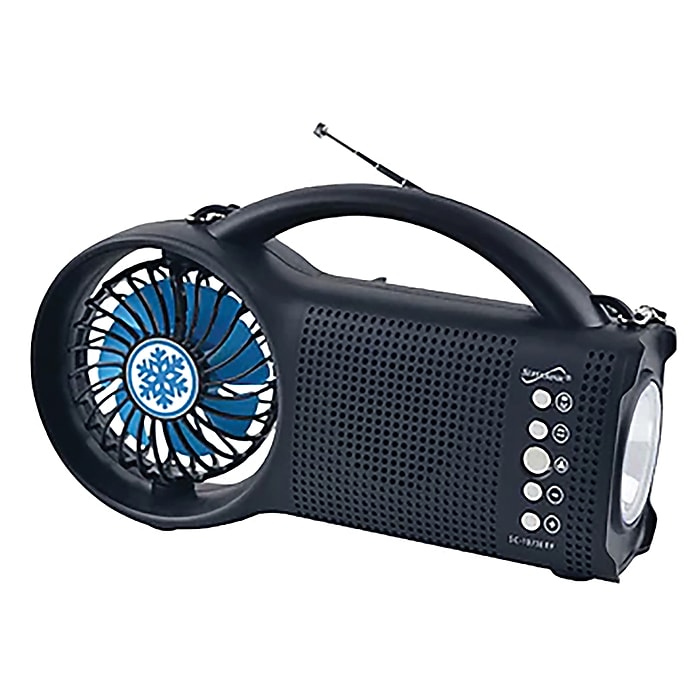 Supersonic Wireless Bluetooth Portable Solar-Powered Speaker