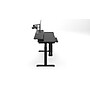 VersaDesk PowerLift Split-Level 60"W Electric Rectangular Adjustable Standing Desk, Black (PL2SD6030-BB)~#|#~598894EB-7121-4052-8A99C7FFB784DC65_sc7