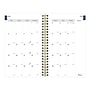 2026-2027 Blueline Academic 8" x 5" Weekly & Monthly Planner, Poly Cover, Floral Blue (CA114PM.01)~#|#~598B344B-D917-46D2-B9AEFC3BF7155CF5_sc7