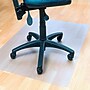 Floortex Ecotex Hard Floor Chair Mat, 45" x 53", Clear Marvec BioPVC (NRCMFLFS0003)~#|#~598BA49B-85E7-4A3D-BEB230630F3FB6E4_sc7