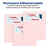 Avery Easy Peel Inkjet Return Address Labels, 2/3" x 1-3/4", White, 1,500 Labels/Pack (18695)~#|#~5991697D-72E2-45BF-84E8A58B76EB618D_sc7