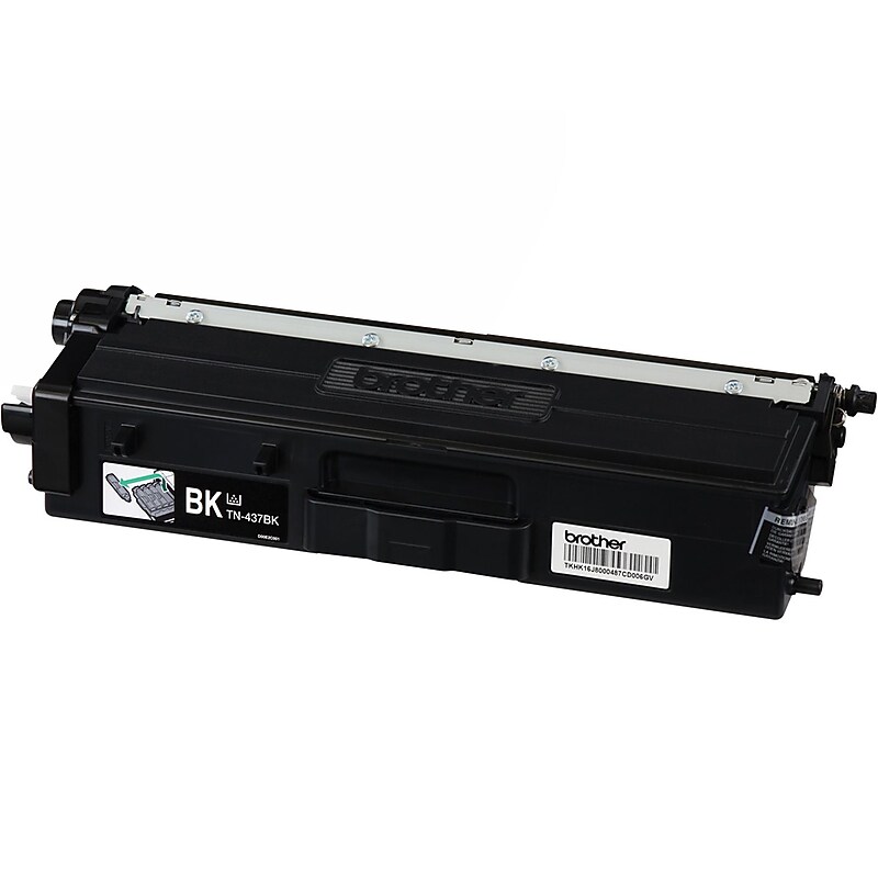 Brother 437 Black Ultra High Yield Toner Cartridge (TN437BK) image 1