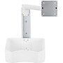 Viva Comfort Aluminum Wall Mount Bracket with Basket, Compatible With Welch Allyn Connex Spot Monitor, White (ADIME912-WM-01)~#|#~59A6C3F6-21F2-4CF9-9CA22AB403010823_sc7