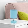 Simple Designs 10.24" LED Table Lamp, Blue (LT2005-BLU-LB)~#|#~59A83BA2-2CD6-4126-9E9A5D58D23FF1BB_sc7