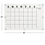 Excello Global Products Acrylic Dry Erase Board with Custom Printed Calendar, 30" x 20" (EGP-HD-0525)~#|#~59ABC61E-8D06-4099-AF6D7D621CFFBA82_sc7