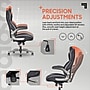 Sharper Image S-650 Heated Ergonomic Faux Leather Swivel Executive Massage Chair, Black (53489-BLK)~#|#~59ABCE93-391D-4CF4-80EDBFC71BCC1F9D_sc7