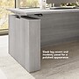 Bush Business Furniture Stratus 60"W Electric Rectangular Adjustable Standing Desk with Modesty Panel, Platinum Gray (SUT003PG)~#|#~59AD6874-99C9-4621-BBCFCA08BEBBF456_sc7