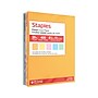 Staples Recycled Pastel Multipurpose Paper, 20 lbs., 8.5" x 11", Assorted Colors, 400 Sheets/Ream (14804)~#|#~59B45396-8074-4267-B7EE23A98EF5E964_sc7