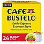 Cafe Bustelo Espresso Coffee, Dark Roast, Keurig® K-Cup® Pods, 24/Box (6106)~#|#~59B5FE71-8F6D-4452-A69F83BFC1D65FC3_sc7