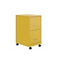 Space Solutions SOHO Smart File 2-Drawer Mobile Vertical File Cabinet, Letter Size, Lockable, Goldfinch (25276)~#|#~59B8BAE4-24EA-4F3C-8236BBDEE9492865_sc7
