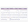 2026 -2028 AT-A-GLANCE 27" x 12" Three-Month Wall Calendar, White/Purple (PM14-28-27)~#|#~59B95D77-0BFD-4706-931C98149ED48146_sc7