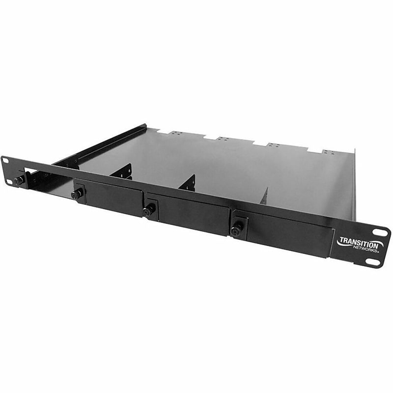 Transition Networks Lantronix 4-Slot Media Converter Rack Shelf (RMS19-SA4-02) image 1