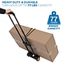 Mount-It! Folding Luggage Cart and Dolly, Holds Up to 77 lbs. Capacity, Black/Yellow (MI-912)~#|#~59C7CD70-16B5-4B8B-B75FF35D4856072A_sc7