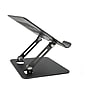 M-Edge Zeta Deluxe Adjustable Tablet Stand, Black (TB1-ZS-AL-B)~#|#~59C9E667-2F4F-48CC-BB2105844E1450E4_sc7