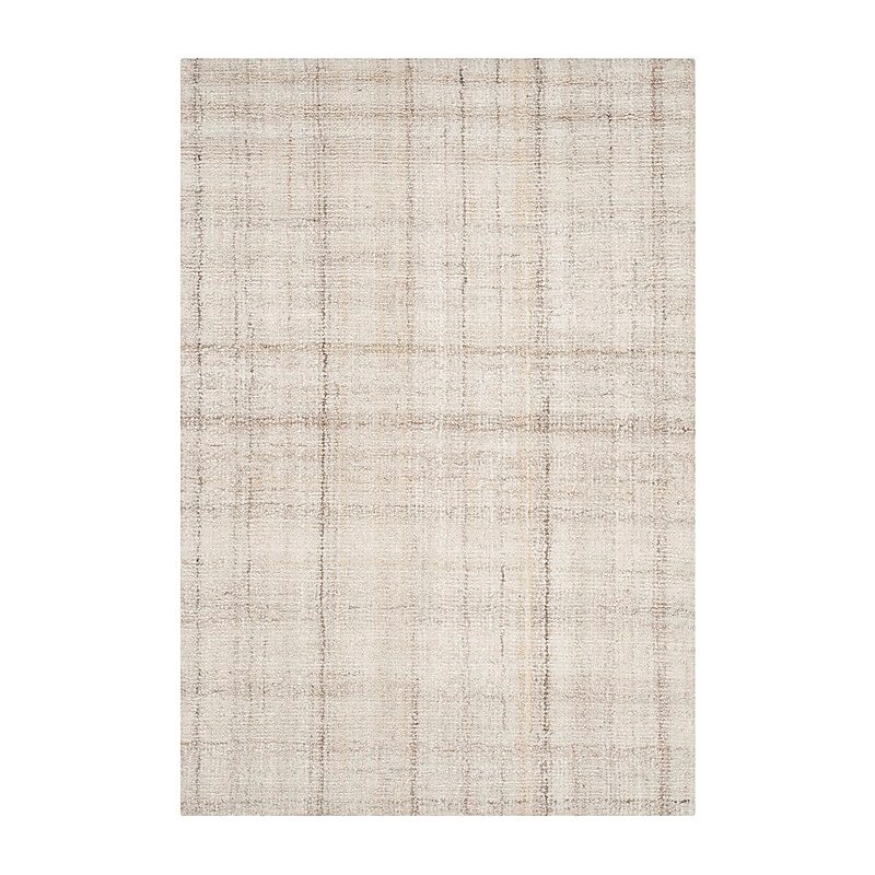 Safavieh Abstract Collection 9' x 12' Rectangle Indoor Area Rug, Tufted, Ivory/Beige (ABT141D-9) image 1