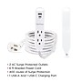 CyberPower GC206UCW Home Office 2-Outlet Surge Protector, 1-USB-C Port, 1-USB-A Port, 6 ft. Cord, 350J Surge Suppression, White ~#|#~59CA4294-99FD-46C9-8411F7C6EFD3AC41_sc7