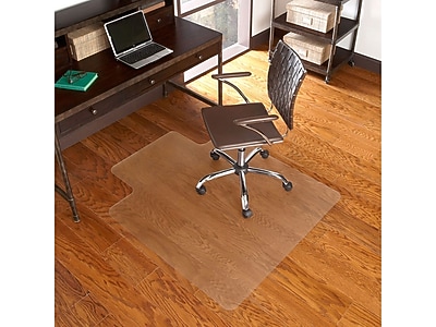 Staples Hard Floor Chair Mat with Lip, 36″ x 48″, Clear Vinyl (22024-US) Sansujyuku sansujyuku.com