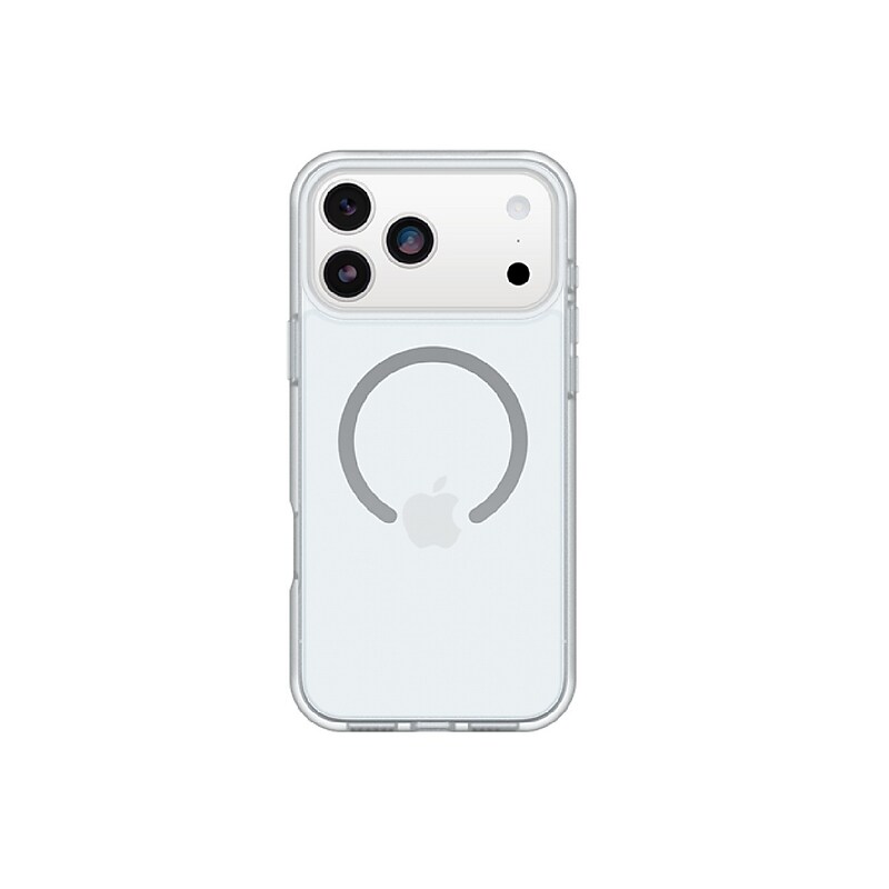 OtterBox React MagSafe Phone Case for iPhone 17 Pro Max, Shock Absorbing, Clear (77-99282) image 1