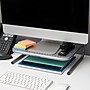 Mind Reader Ventilated Desktop Organizer Monitor Stand, Silver, 2/Pack (2METMONST-SIL)~#|#~59CCEC68-89F4-4535-9D012CD965D75AB2_sc7