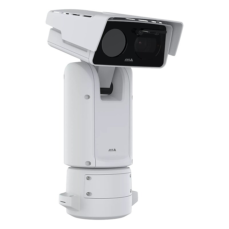 AXIS Communications Q8752‑E Mk II Outdoor 1‑Channel Bispectral PTZ Security Camera, White (03051‑001) image 1