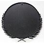 Infinity Instruments Empress Metal Wall Mirror, 22" (20006BK)~#|#~59CFE64E-38CC-4826-8DAC58768179D700_sc7